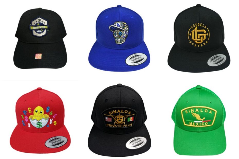 Gorras con bordado personalizado